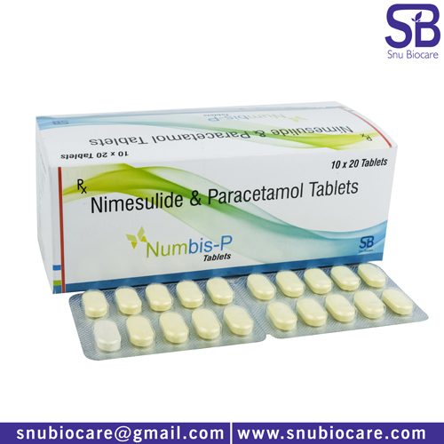 Numesulide 100mg+Paracetamol325mg Manufacturer, Supplier & PCD Franchise | Snu Biocare