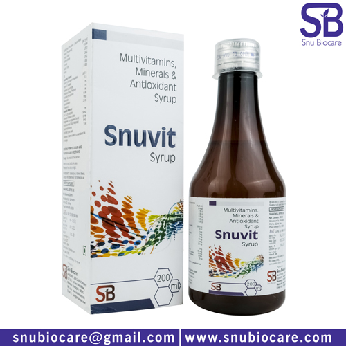 Multi Vitamins + Multi Minerals + Anti Oxidant Manufacturer, Supplier & PCD Franchise | Snu Biocare