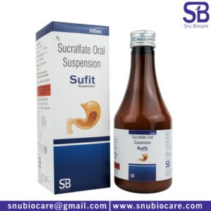 Sucralfate USP 1gm Manufacturer, Supplier & PCD Franchise | SNU Biocare