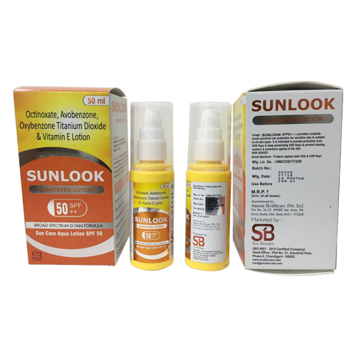 Sunlook Sunscreen Lotion | Snubiocare
