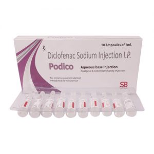 Diclofenac sodium 75mg Injection Manufacturer, Supplier & PCD Franchise | Snu Biocare